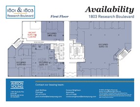 1801 Research Blvd, Rockville, MD for rent Floor Plan- Image 1 of 1