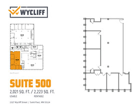 2327 Wycliff St, Saint Paul, MN for rent Floor Plan- Image 1 of 1