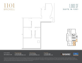 1101 Brickell Ave, Miami, FL for rent Floor Plan- Image 1 of 1