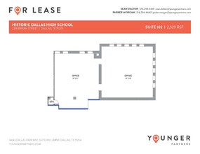 2218 Bryan St, Dallas, TX for rent Floor Plan- Image 1 of 1