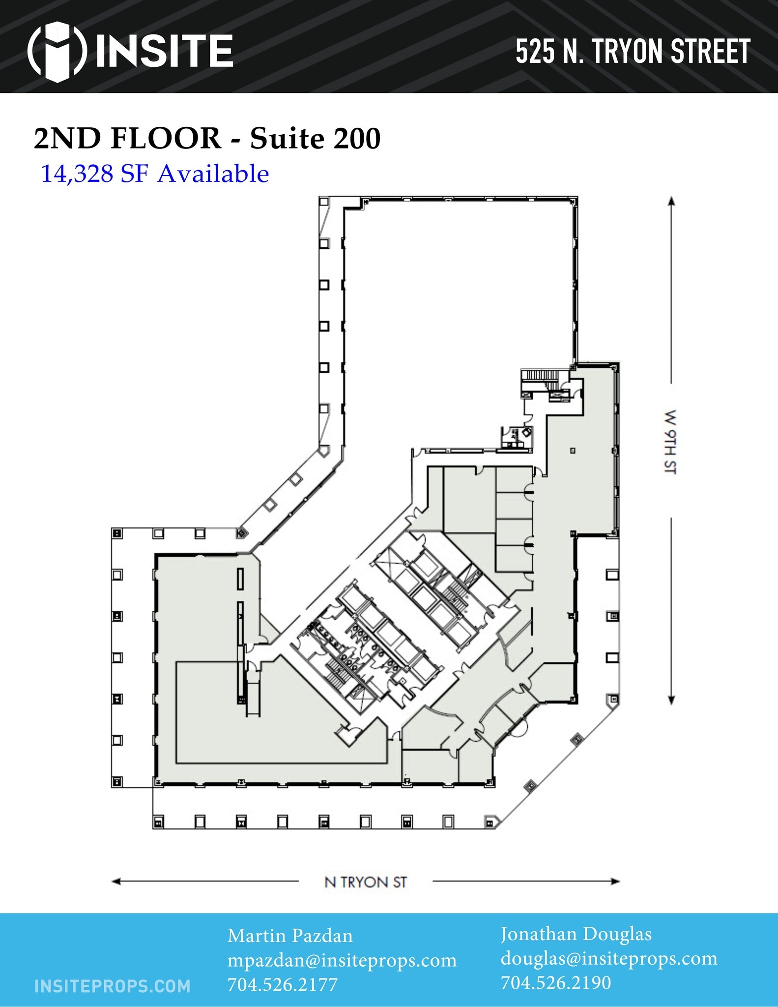 525 N Tryon St, Charlotte, NC to rent Site Plan- Image 1 of 1