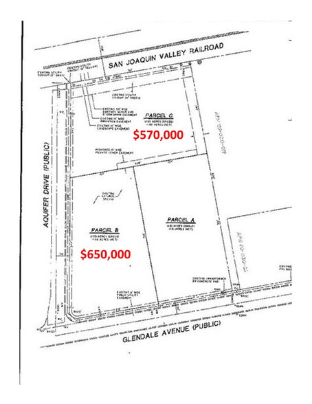 NEC Glendale Ave & S Aquifer Ave, Hanford, CA for sale - Building Photo - Image 3 of 4