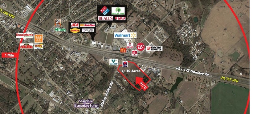 US 175 & Malloy Bridge Rd, Seagoville, TX for rent - Primary Photo - Image 1 of 2