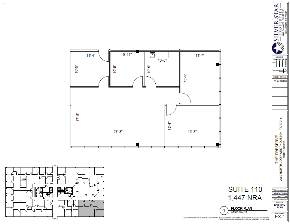 2000 N Loop Fwy W, Houston, TX to rent Floor Plan- Image 1 of 1
