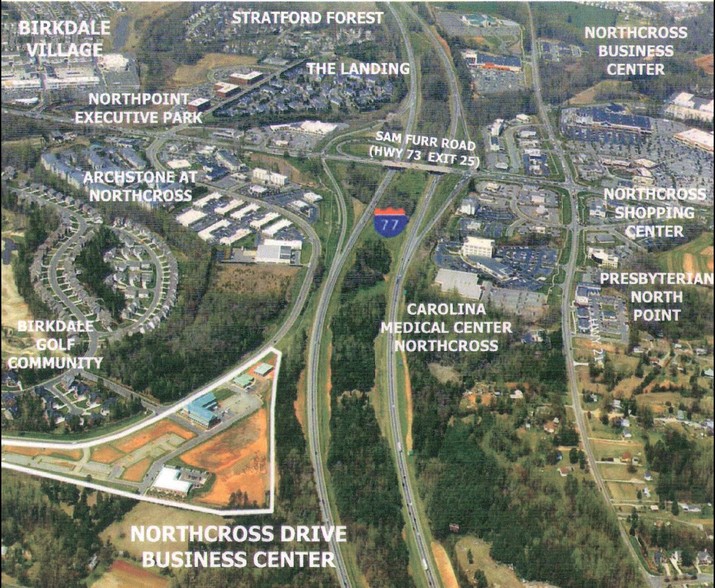 Northcross Dr, Huntersville, NC for sale - Aerial - Image 2 of 3