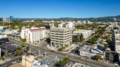 1180 S Beverly Dr, Los Angeles, CA - aerial  map view