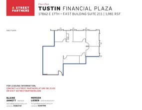 17852 E 17th St, Tustin, CA for rent Floor Plan- Image 1 of 1