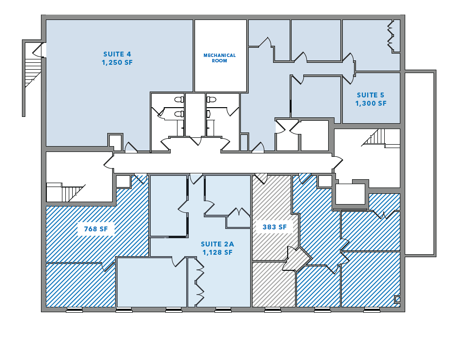 7101 N Green Bay Ave, Glendale, WI for rent Floor Plan- Image 1 of 1