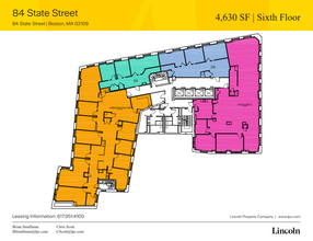 84 State St, Boston, MA for rent Floor Plan- Image 1 of 1