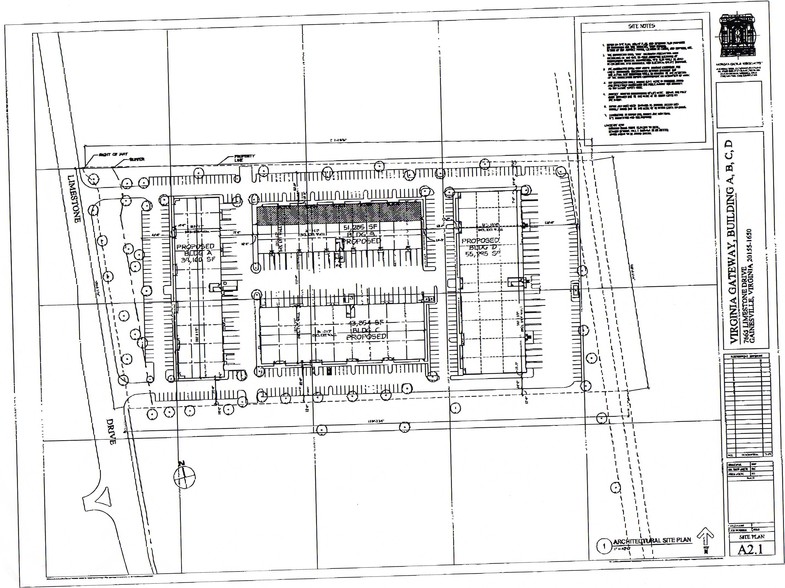 7699 Limestone Dr, Gainesville, VA for sale - Plat Map - Image 2 of 22