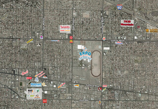 7920 Mountain Rd NE, Albuquerque, NM - aerial  map view