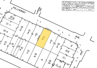 1939 Hillhurst Ave, Los Angeles, CA for sale Plat Map- Image 1 of 1