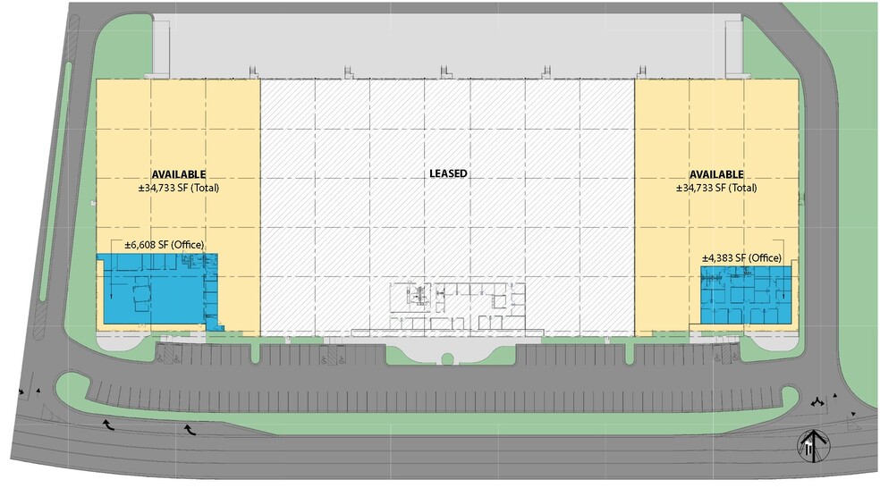 106 Northpoint Pky, Acworth, GA for rent - Site Plan - Image 2 of 6