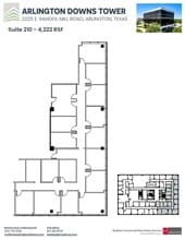 2225 E Randol Mill Rd, Arlington, TX to rent Floor Plan- Image 2 of 2