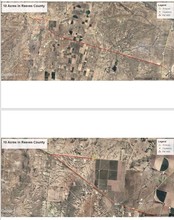 000 CR 2545, Coyanosa, TX - aerial  map view