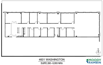 4601 Washington Ave, Houston, TX for rent Floor Plan- Image 2 of 2