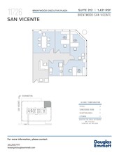 11726 San Vicente Blvd, Los Angeles, CA for rent Floor Plan- Image 1 of 1