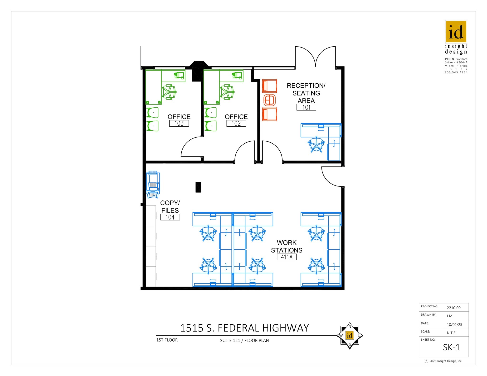 1515 S Federal Hwy, Boca Raton, FL to rent Site Plan- Image 1 of 1