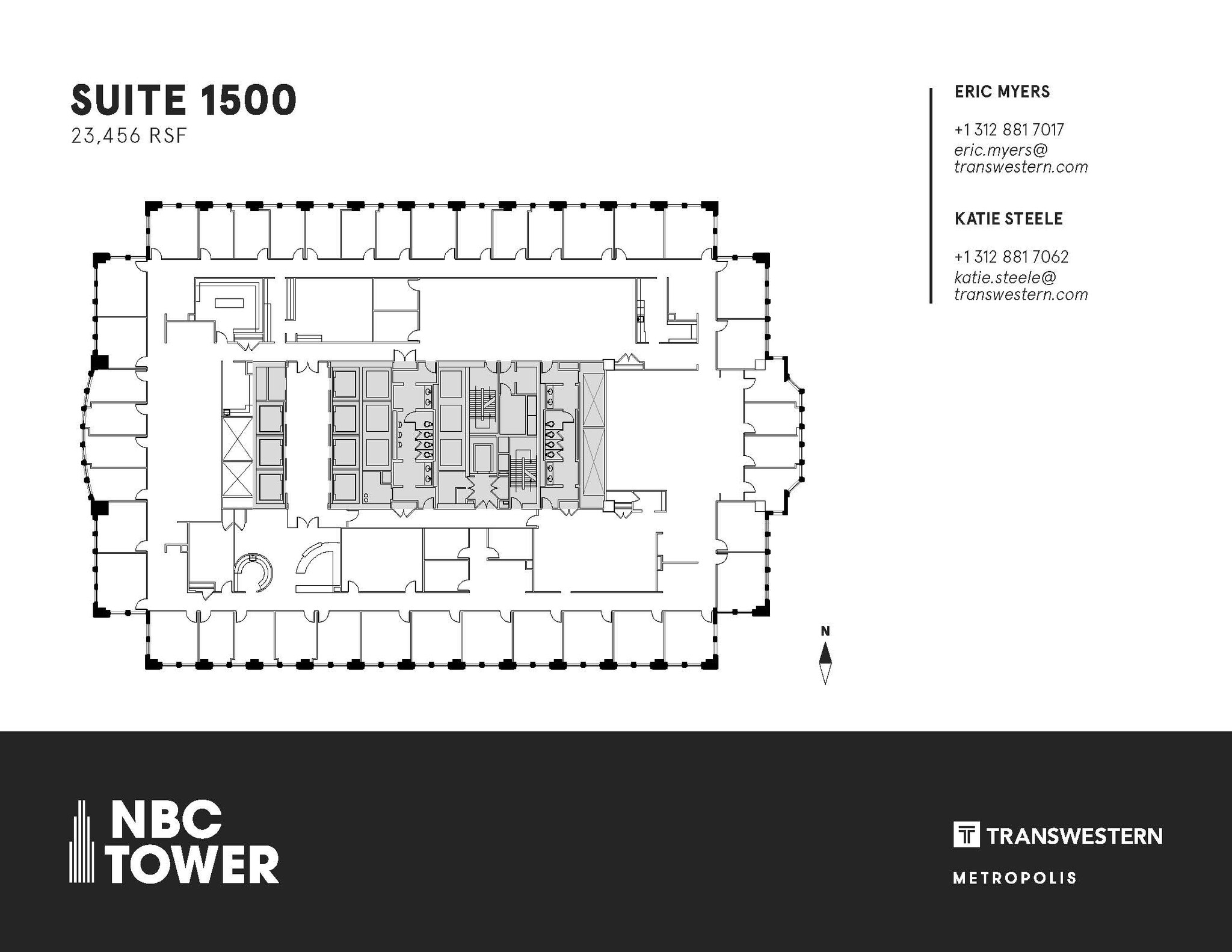 455 N Cityfront Plaza Dr, Chicago, IL for rent Floor Plan- Image 1 of 2