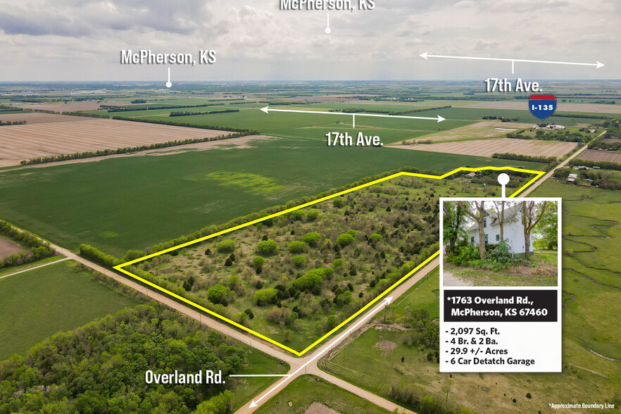 1763 Overland Rd, Mcpherson, KS for sale - Primary Photo - Image 1 of 1