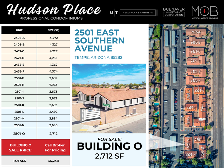 2501-0 E Southern Ave, Tempe, AZ for sale - Site Plan - Image 1 of 5