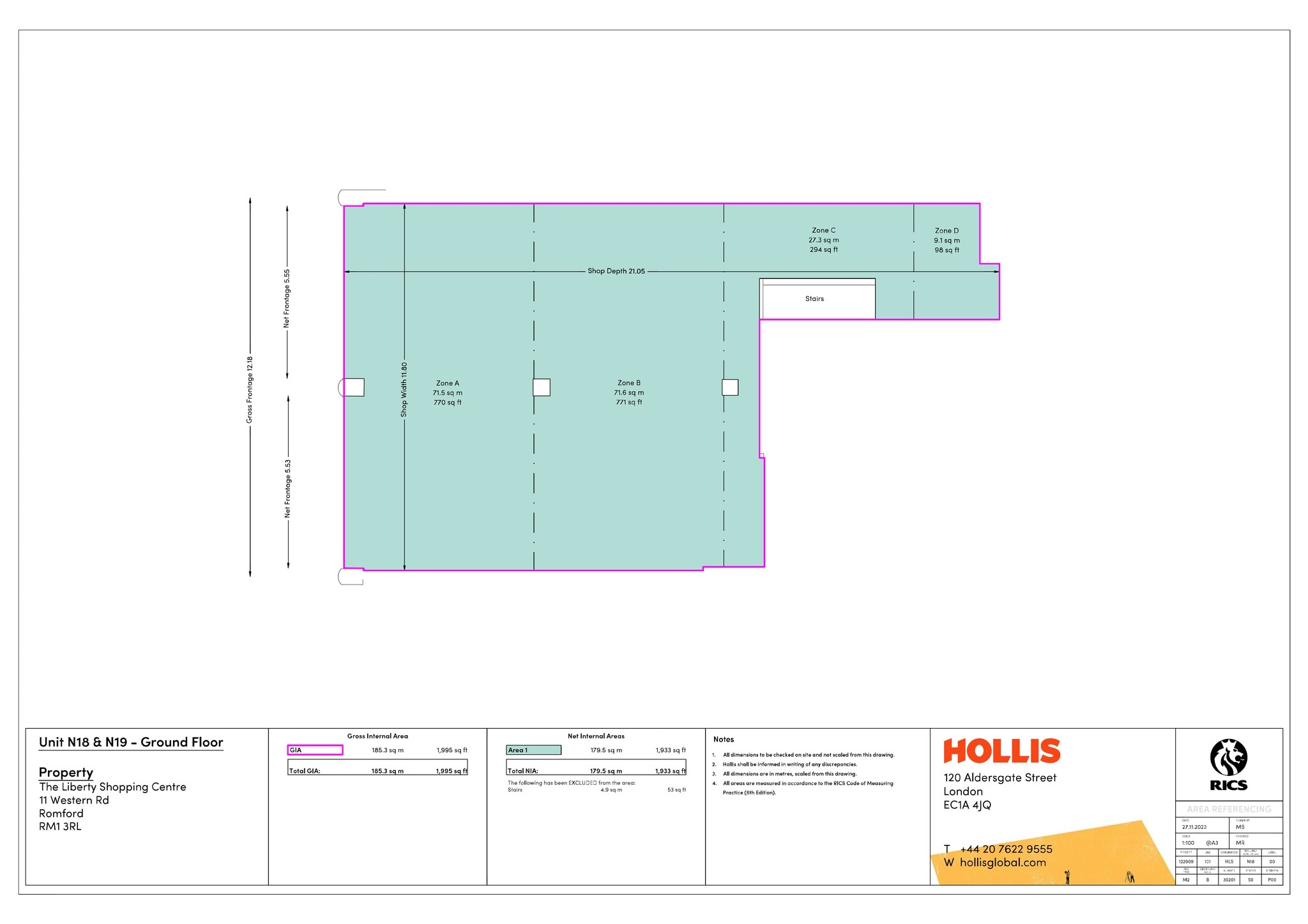 Liberty Shopping Centre, Romford to rent Site Plan- Image 1 of 3