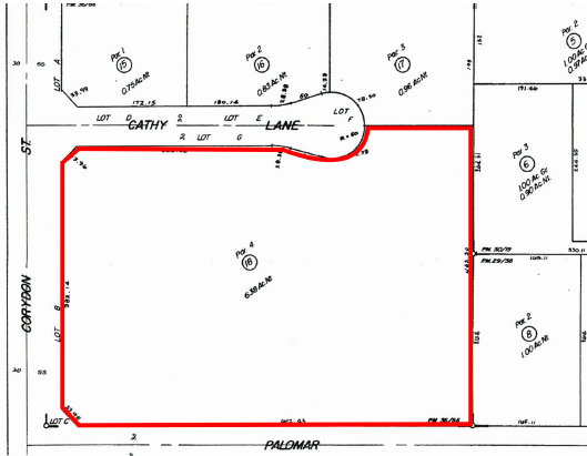 Corydon Rd, Wildomar, CA for sale - Plat Map - Image 2 of 2