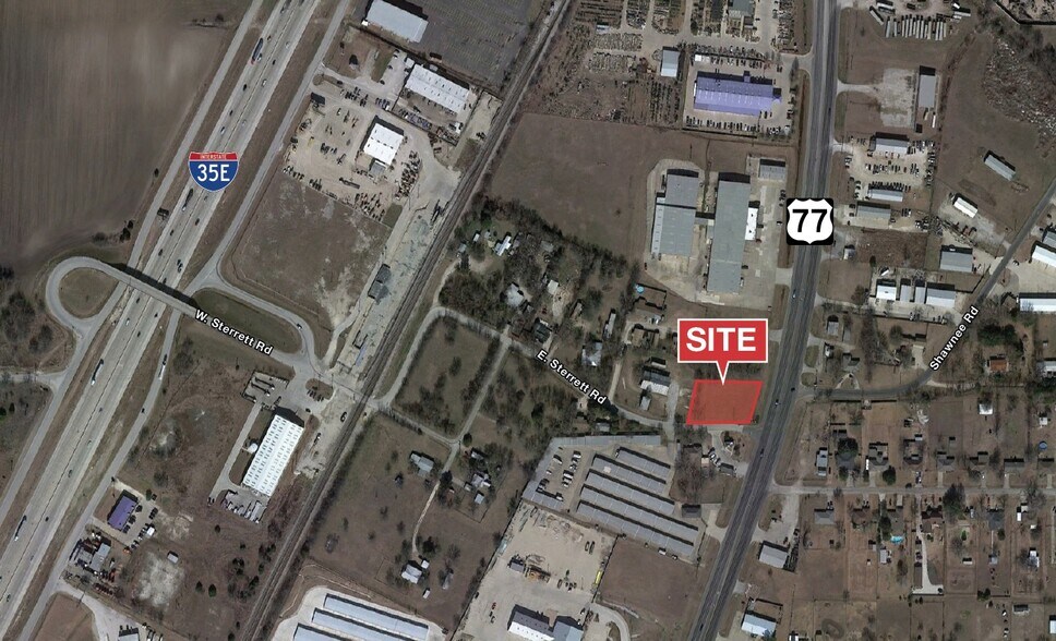 NWC Hwy. 77 @ E. Sterrett Rd., Waxahachie, TX for sale - Building Photo - Image 1 of 2