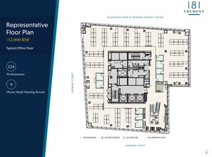 181 Fremont St, San Francisco, CA for rent Floor Plan- Image 2 of 7