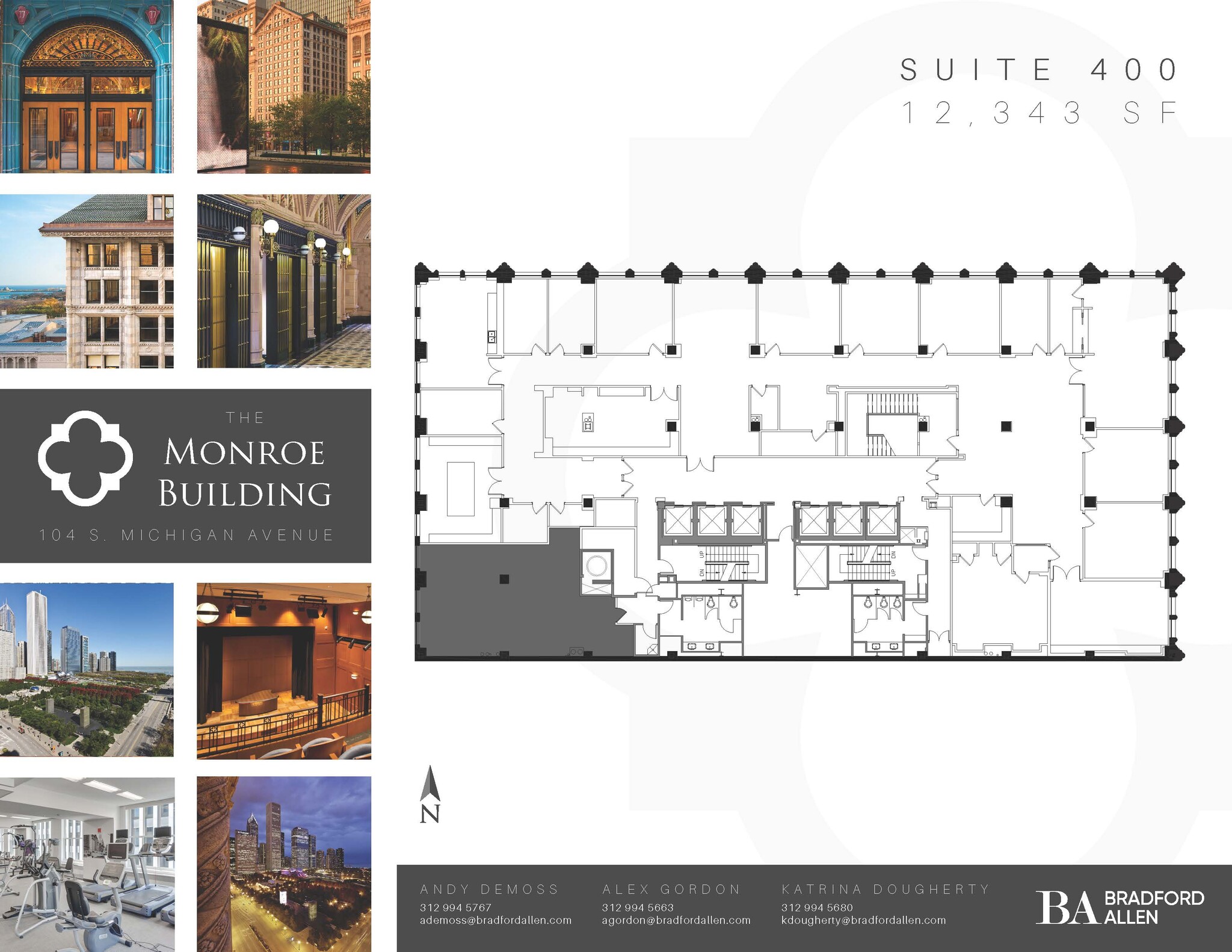 104 S Michigan Ave, Chicago, IL to rent Floor Plan- Image 1 of 4