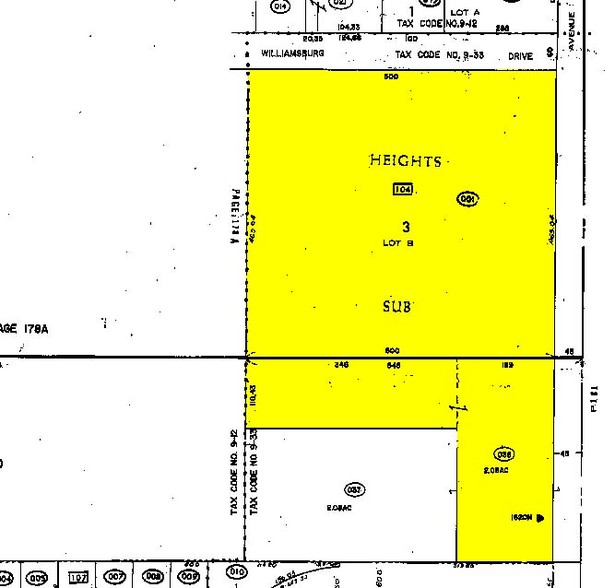 1700 N Lewis Ave, Waukegan, IL for rent - Plat Map - Image 2 of 5