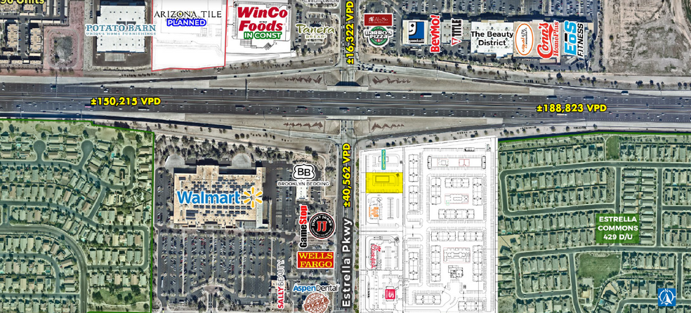 SEC ESTRELLA PKWY & I-10, Goodyear, AZ for rent - Building Photo - Image 1 of 3