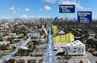 2007 SW 8th St, Miami, FL - aerial  map view