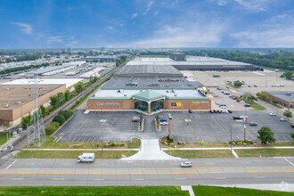 6500 14 Mile Rd, Warren, MI - aerial  map view