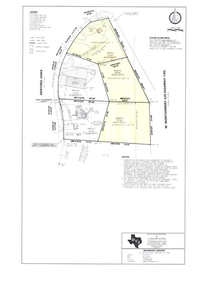 115 Sentinel Oaks, Pinehurst, TX for sale - Site Plan - Image 3 of 7