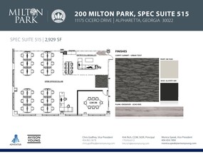 11175 Cicero Dr, Alpharetta, GA for rent Site Plan- Image 1 of 1