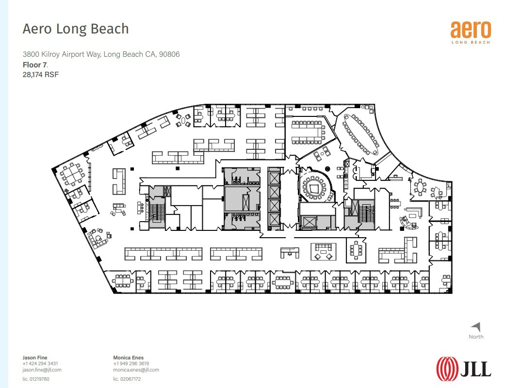 3900 Kilroy Airport Way, Long Beach, CA to rent Floor Plan- Image 1 of 1