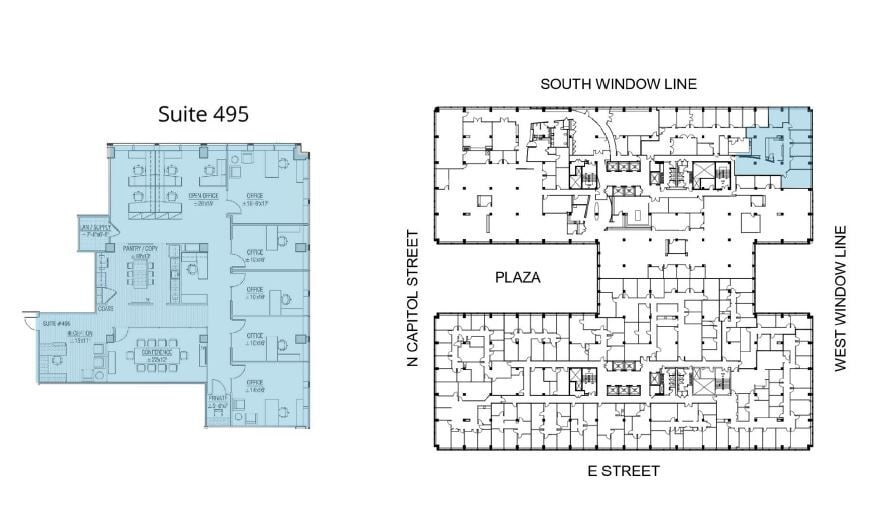 400-444 N Capitol St NW, Washington, DC to rent Floor Plan- Image 1 of 14