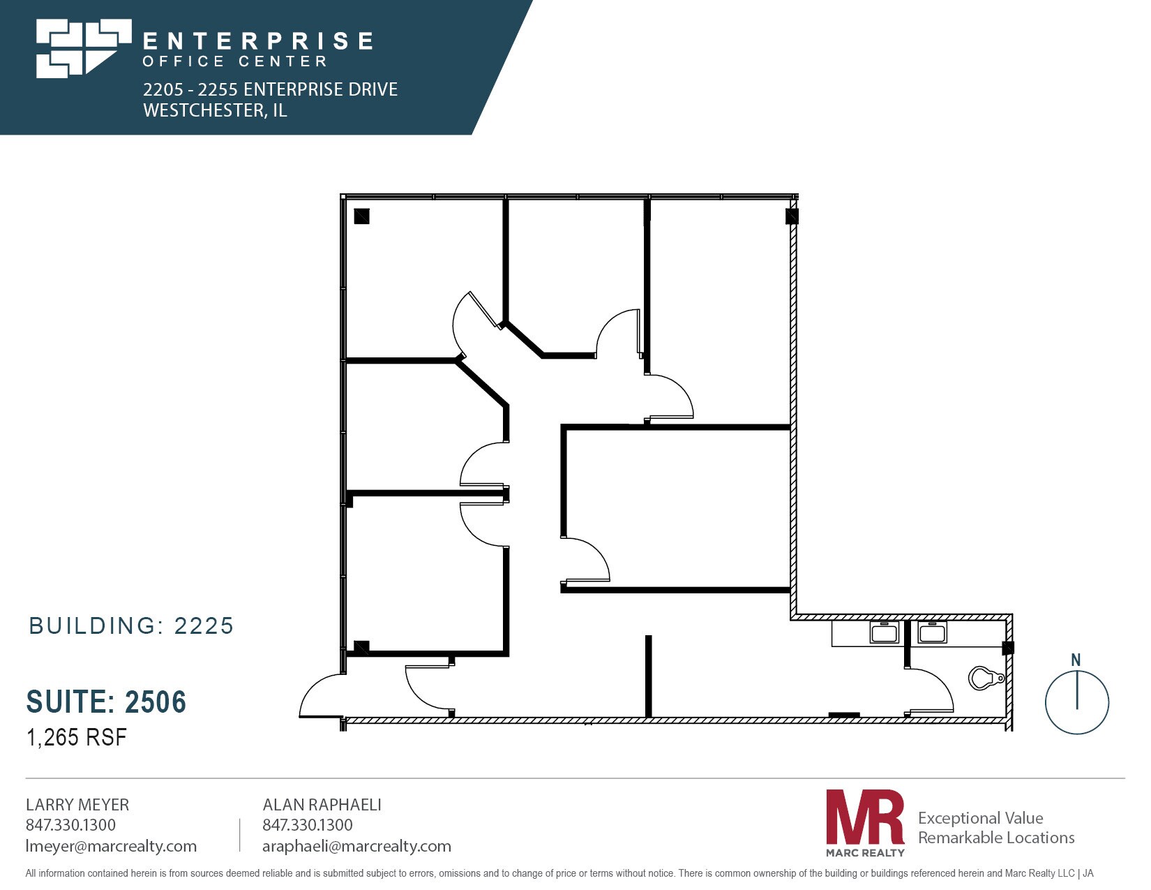 2255 Enterprise Dr, Westchester, IL to rent Floor Plan- Image 1 of 1