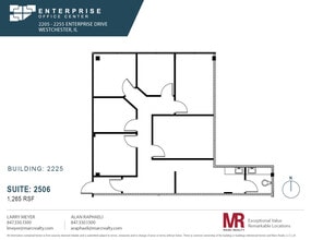 2255 Enterprise Dr, Westchester, IL to rent Floor Plan- Image 1 of 1