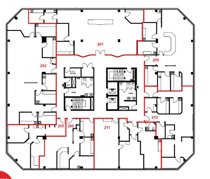 1 Centrepointe Dr, Nepean, ON to rent Floor Plan- Image 1 of 1