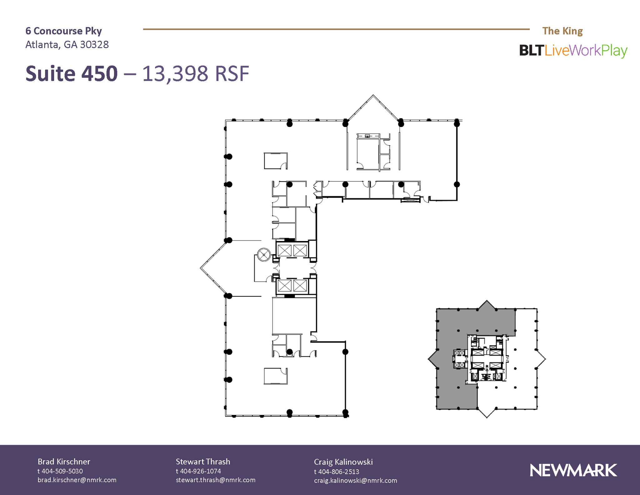 6 Concourse Pky NE, Atlanta, GA to rent Floor Plan- Image 1 of 1