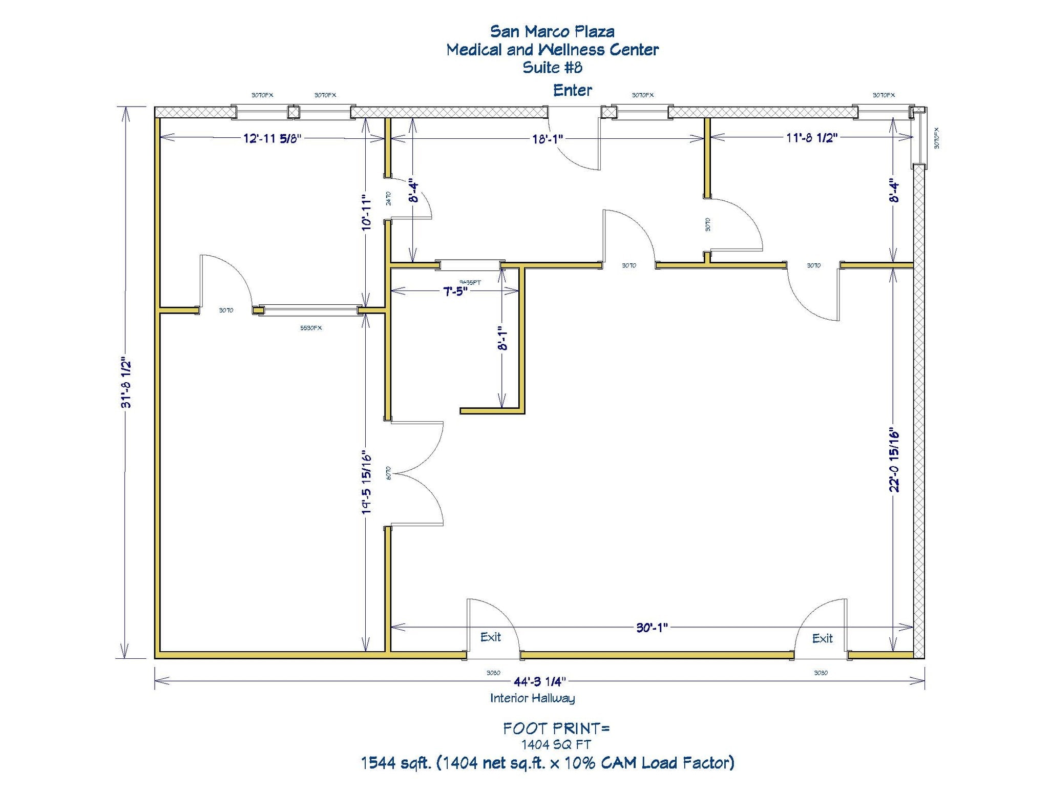 1399 Ygnacio Valley Rd, Walnut Creek, CA to rent Floor Plan- Image 1 of 1