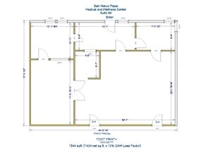 1399 Ygnacio Valley Rd, Walnut Creek, CA to rent Floor Plan- Image 1 of 1
