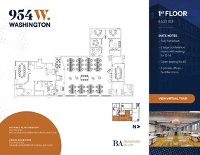 954 W Washington Blvd, Chicago, IL for rent Floor Plan- Image 1 of 7