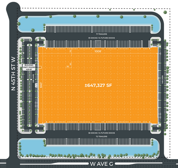 N 45th St W, Lancaster, CA for rent - Site Plan - Image 3 of 3