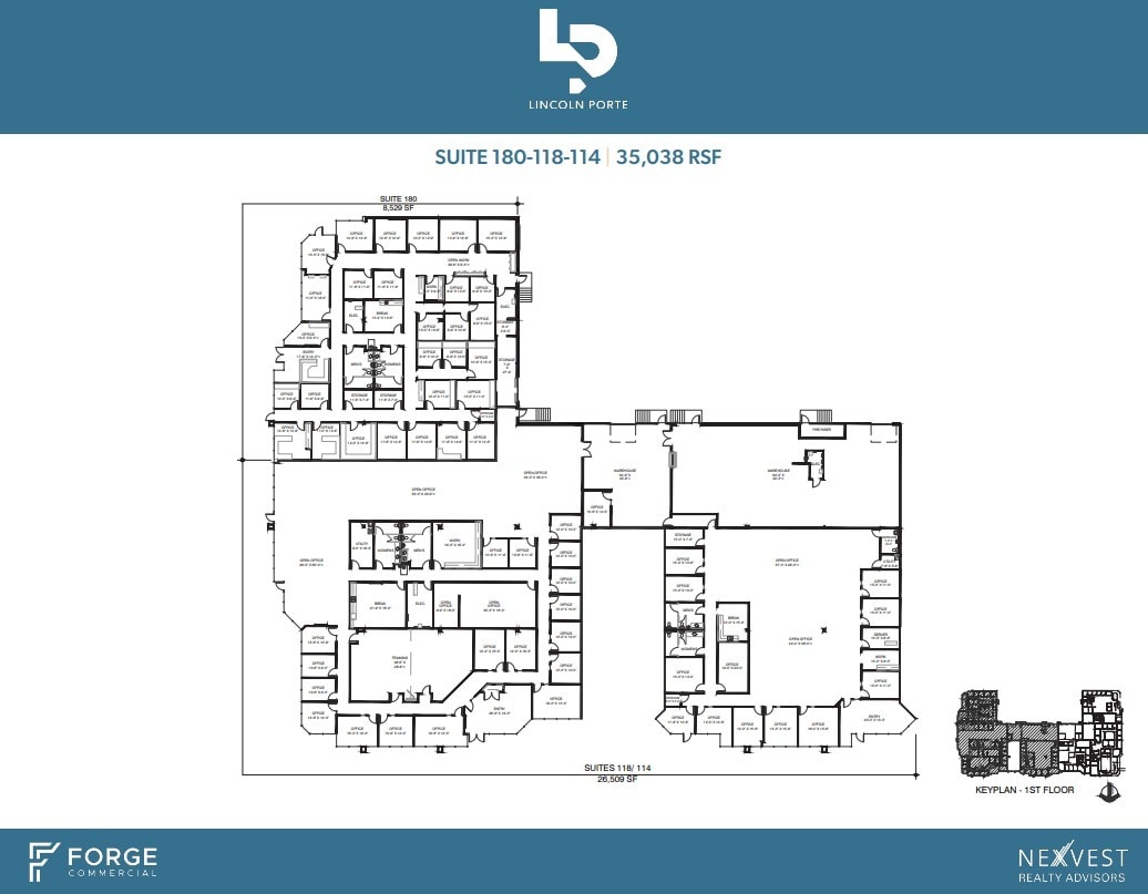 14500 Trinity Blvd, Fort Worth, TX to rent Floor Plan- Image 1 of 5