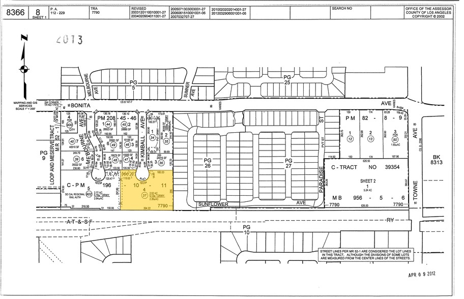 2700-2701 Kimball Ave, Pomona, CA for rent - Plat Map - Image 2 of 2