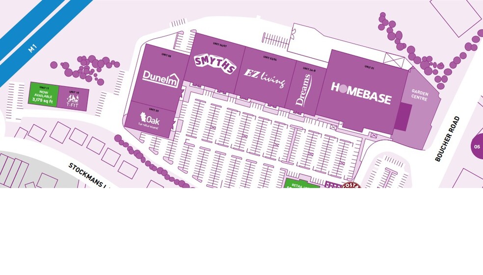 71 Stockmans Ln, Belfast for rent - Site Plan - Image 1 of 7