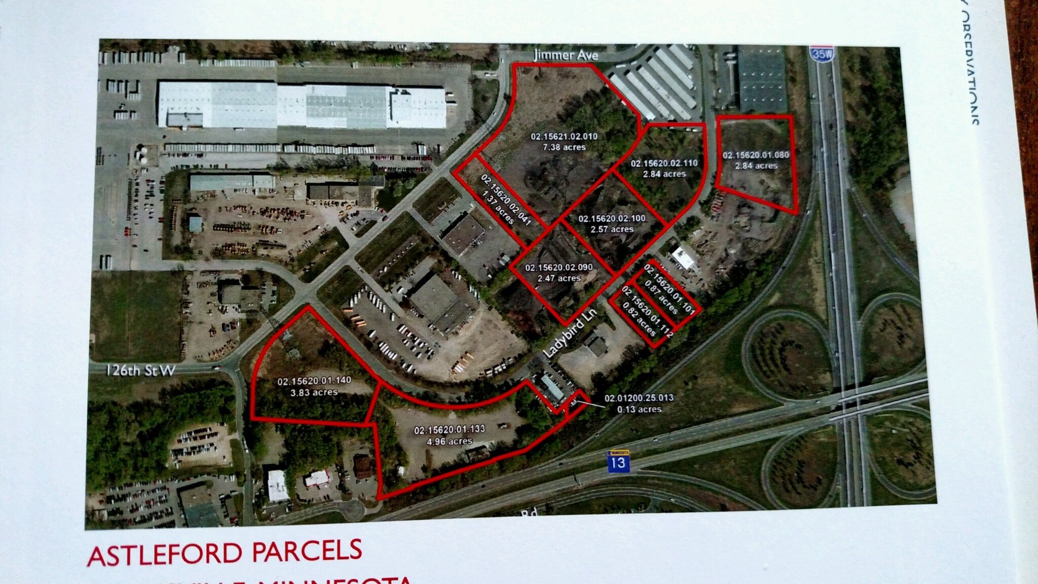 Highway 13, Burnsville, MN for sale Aerial- Image 1 of 1